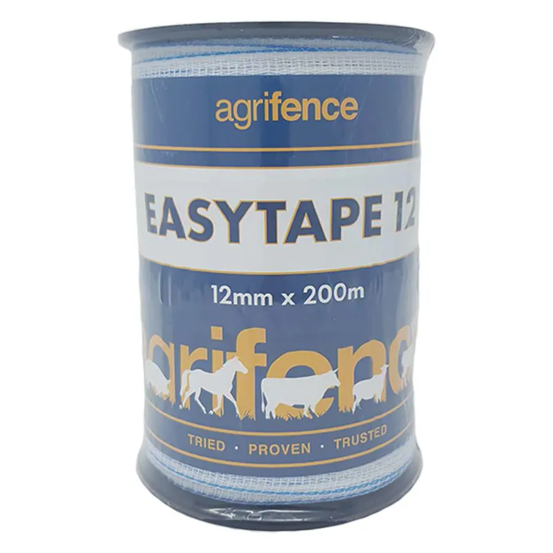 Agrifence Easytape 200mx12mm White/Green